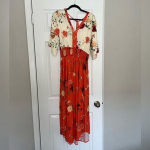 Farm rio floral maxi dress